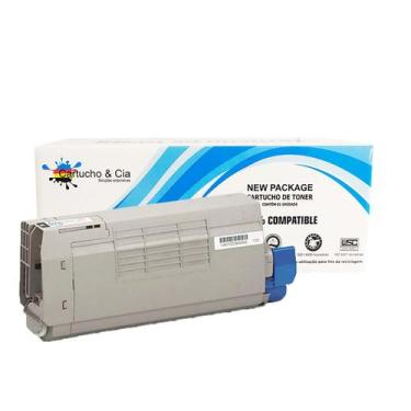 Imagem de Toner Comp. 43866101 44318601 Amarelo C711 710 11.5K - Cartucho & Cia