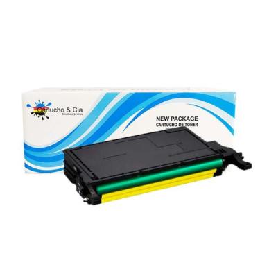 Imagem de Toner Compatível Clt Y508L 508L Amarelo Clp620 Clp670 6220 - Cartucho 