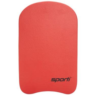 Imagem de Sporti Kickboard adulto para treinamento de natação - prancha de natação para homens e mulheres, prancha de água para homens e mulheres, auxílio de treinamento de natação - nova versão - vermelho