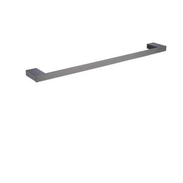 Imagem de Conjunto de banheiro cinza - Toalheiro com prateleira de vidro e suporte de papel higiênico - Solução de armazenamento de canto que economiza espaço, Toalheiro individual