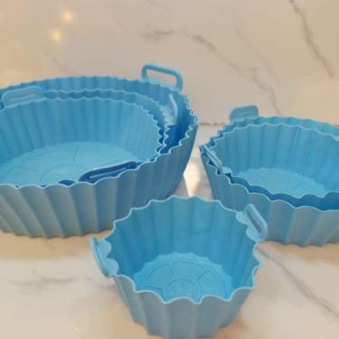 Imagem de Kit 6 formas de silicone air flyer - bazar do saara, AZUL