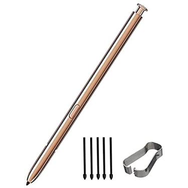Imagem de SLAUNT Caneta Stylus de substituição Note 20 S compatível com Galaxy Note 20 Note 20 Ultra 5G S Pen + pontas/pontas + pino de ejeção (ouro)