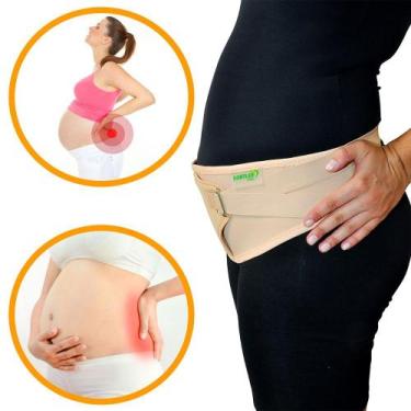 Imagem de Cinta Pélvica para Gestante Sustentação e Apoio para Barriga Ortopédic