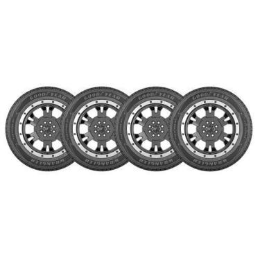 Imagem de Kit 4 Pneus Wrangler Fortitude Ht 205 60R16 92H SL HT Goodyear