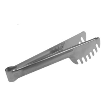 Imagem de Pegador Multiuso de Massas Saladas em Aço Inox Ergonômico Resistente para Cozinha 20 Cm