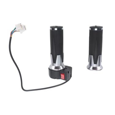 Imagem de aqxreight Emparelhar o Bolo de Bicicleta Elétrica Grip Breple Alta Média Baixa 3 Velocidades A Grip do Acelerador Elétrico Adota o Design do Acelerador Melhor Interfaces de Baixa Falha e o Uso de