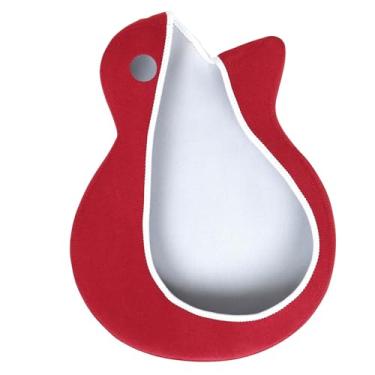 Imagem de Guitarra elétrica Dust Cover Tailored Protective Wear Bump Resistant GT-113 Pure Color para LP (Vermelho)
