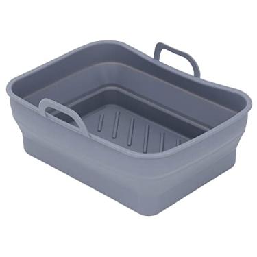 Imagem de Yinhing Fortes de Fritadeiras de Ar, Revestimentos de Fryer Air Silicone 7.87x6.10in Silicone de Friturador de Ar Retangular Fritadeiro Linears de Airfryer para Acessórios de Cozinha de Cozinha