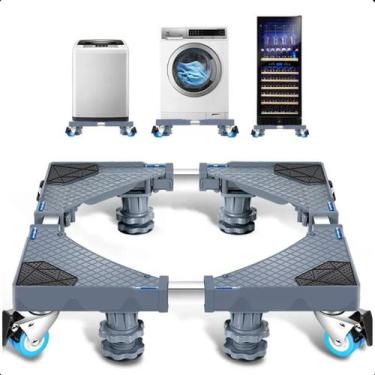 Imagem de Base Quadrada com Rodinhas para Eletrodomésticos de Alta Durabilidade 