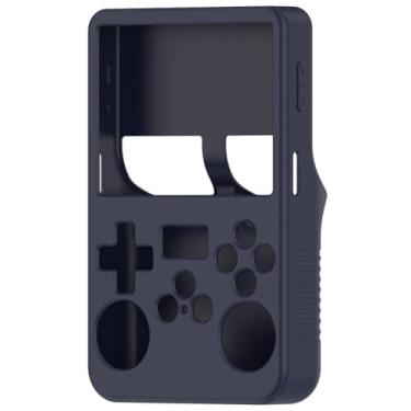 Imagem de Capa compatível com console de jogos portátil R36S, capa protetora de silicone para R36S (azul)