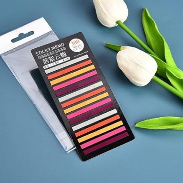 Imagem de Marcadores Adesivos Coloridos – 300 folhas | Edição terracota - - tons cinza, marrom, terracota, Laranja e lilás