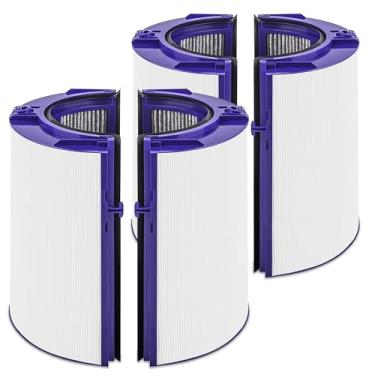 Imagem de Pacote com 2 filtros de substituição 2 em 1, compatível com Dyson PH01 HP07 HP10 TP07 TP10 TP09 HP09 HP06 TP06 PH02 PH03 PH04-360° Combo Glass Pure Cool Hot Humidify Filtro de Ventilador e Filtro de