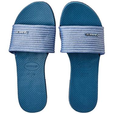 Imagem de Sandalias Havaianas You Malta Met Azul Comfy 37/38