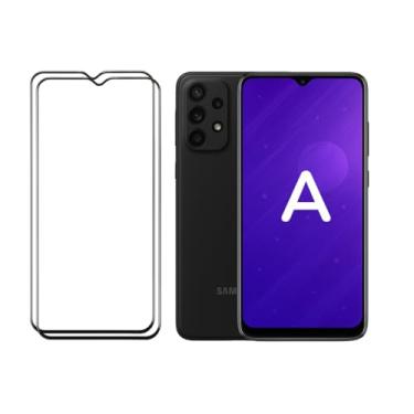 Imagem de 2 Películas de Vidro 3D Compativel com os modelos A: A26 A36 A56 A05 A15 A25 A03 A13 A23 A10 A02 M10. (A55)