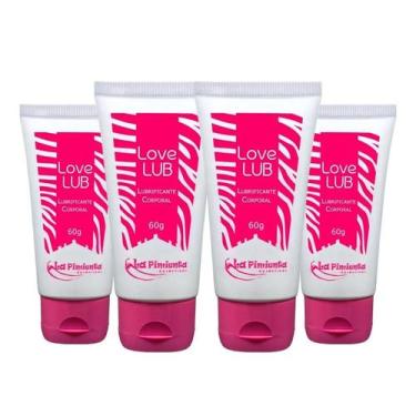 Imagem de Kit Sex Shop 4 Love Lub Lubrificante Corporal Estimulante Neutro à bas