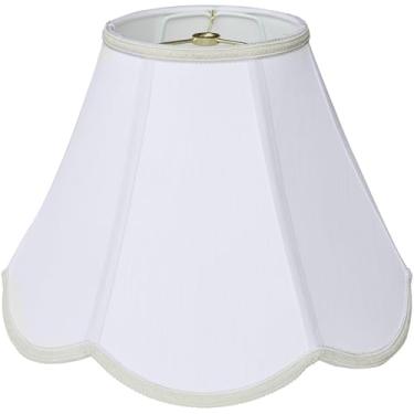 Imagem de TOOTOO STAR Candeeiros pequenos recortados, abajur de tecido branco de 15 x 33 x 23 cm, abajur de mesa feito à mão, abajur de chão, abajur de parede