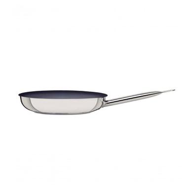 Imagem de Frigideira Tramontina Rasa Professional Em Aço Inox E Revestimento Cerâmico Grafite 30cm