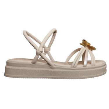 Imagem de Sandalia Papete Brilho Meninas Pink Cats Borboleta V5875