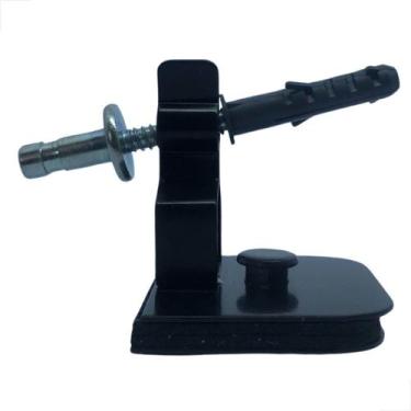 Imagem de Fixador Para Porta Rodapé Piso C Parafuso M1702X Preto - Fast Vidros