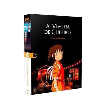 Imagem de A Viagem De Chihiro Blu-Ray + Dvd + Postêr + Livreto + Cards