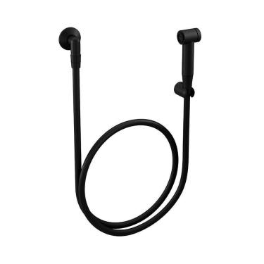 Imagem de Ducha Higiênica Luxo Com Gatilho Preto Fosco Ônix Docol