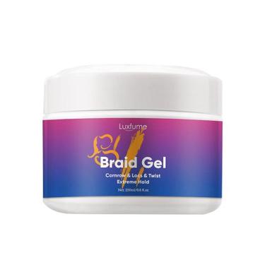 Imagem de Gel de trança suja Br-aided Hair Braid Styling Cera de cabelo Hidratan