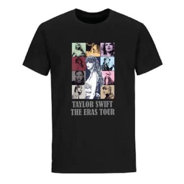 Imagem de Camiseta Taylor Swift The Eras Tour Swiftie Cotton Police - Lightbek O