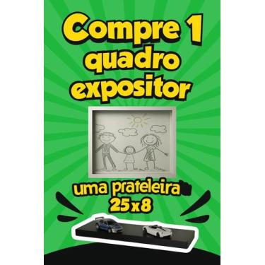 Imagem de Quadro Moldura Decorativa Expositora De Certificados, Desenhos, Docume