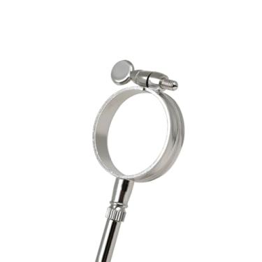 Imagem de RiToEasysports Clarinette Trompete Marchando Suporte de Música Braçadeira de Ferro de Prata Compacta de Longa Duração para Músicos (para clarinete)