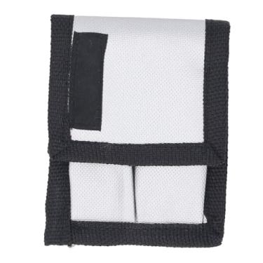 Imagem de Bolsa de bateria comporta 2 baterias, à prova de respingos, retardante de chamas, bolsa de transporte com fecho traseiro, para 20700 baterias