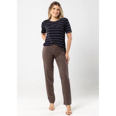 Imagem de Calça Pau a Pique Sarja Marrom