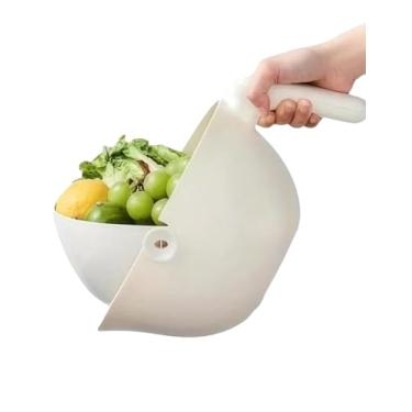 Imagem de Cesta de drenagem multifuncional - Branco leitoso