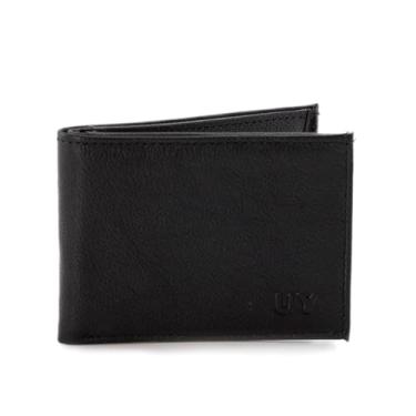 Imagem de Porta cartão cedulas cnh 100% em couro legitimo masculina (Marrom)