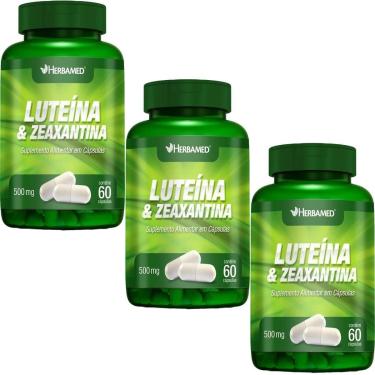 Imagem de Kit 3X Luteina + Zeaxantina - 60 Cápsulas - Herbamed-Masculino