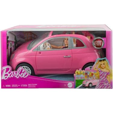 Imagem de Boneca Barbie E Carro Fiat 500 - Hrg59B Mattel