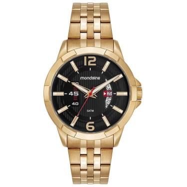 Imagem de Relogio Mondaine Masculino Ref: 99808Gpmvde1 Casual Dourado