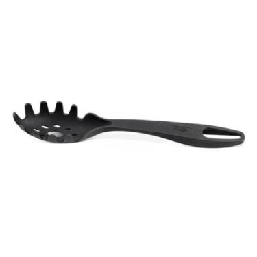 Imagem de Pegador para Massa Tipo Concha Wavy Preta 29,2cm - Brinox