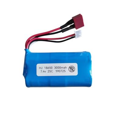 Imagem de Bateria 7.4v 3000mah Para Wltoys 12428 12423 18650 10428 A959-B A969-B
