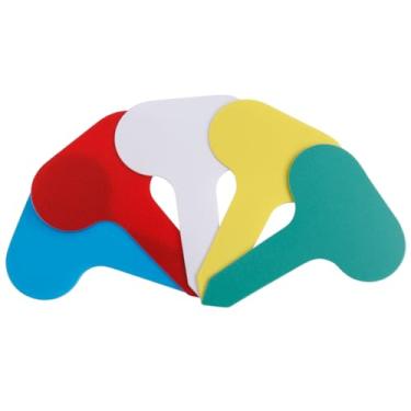 Imagem de Evponk 150 etiquetas de plástico para plantas, marcadores de jardim tipo T, etiquetas de plantas de jardim à prova d'água para sementes, vasos de ervas, flores, vegetais, 5 * 7 cm