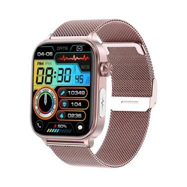 Imagem de Relógio Inteligente Feminino E Masculino Com ECG, PPG, Monitoramento D