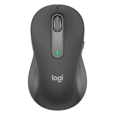 Imagem de Mouse sem fio Logitech Signature M650L, Bluetooth, USB, Para Canhoto, Grafite