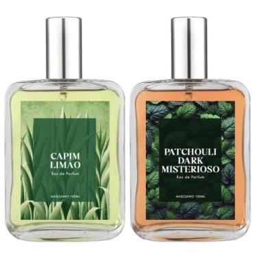 Imagem de Perfume Masc. Capim Limão E Patchouli Dark Misterioso 100Ml - Essência