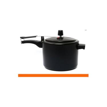 Imagem de Panela de Pressão Antiaderente, 4,5L, Alumínio com Teflon, 40x21x22cm, Baquelite, 1,2kg