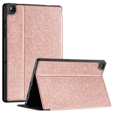 Imagem de CoBak Capa para Samsung Galaxy Tab A9 Plus 27.7 cm 2023, ângulos de visualização múltipla, capa inteligente de couro PU com função de hibernar automático para Samsung Galaxy Tab A9 + Tablet