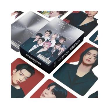 Imagem de Kpop ATEEZ Ashes to Light 55 Cartões Lomo Seonghwa San Hongjoong Yunho