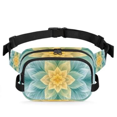 Imagem de Monster Truck Pochete amarela legal para mulheres e homens com alça ajustável, bolsa transversal, bolsa de peito, bolsas de bumbum, bolsa de estilingue, Cor 12