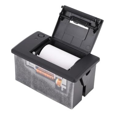 Imagem de Diydeg Impressora térmica de recibos embutida de 58 mm, microimpressora térmica embutida com portas seriais USB TTL RS232 BT, desenvolvimento secundário de microcontrolador