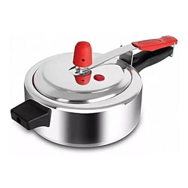 Imagem de Panela de pressão de 2,5 litros polida de 2 litros - com haste de limpeza