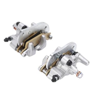 Imagem de aqxreight Pinça de Freio Dianteiro Esquerdo Direito Com Pastilhas de Freio Substituição Durável de Alto Desempenho para Grizzly 550 YFM550 700 YFM700 Kodiak 700 YFM700 250 YFM250