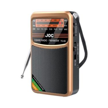 Imagem de Rádio Portátil Recarregável FM AM SW Com Alto-falante Integrado Para C